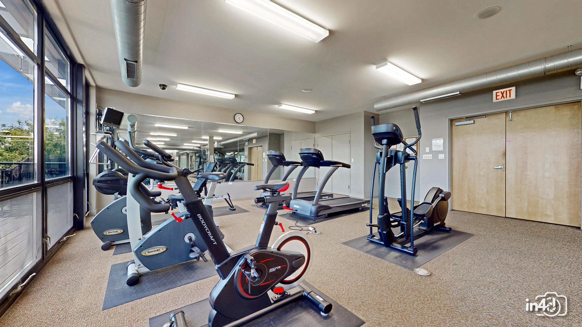 1150 West 15th Street, Unit 232 Chicago, IL 60608 - Photo 24 of 33 a view of a room with gym equipment