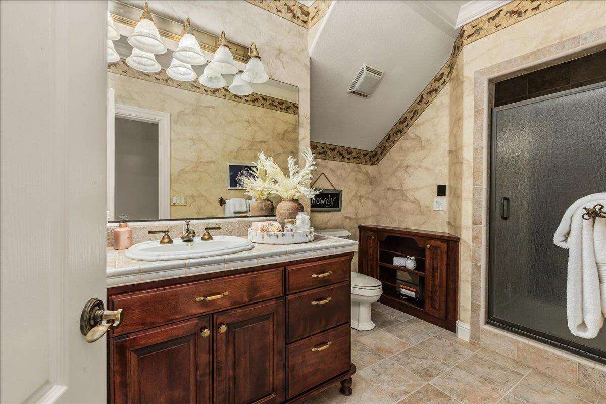 265 Grapevine Ravine Lane Lincoln, CA 95648 - Photo 32 of 88 Main house bathroom with adjoining sauna