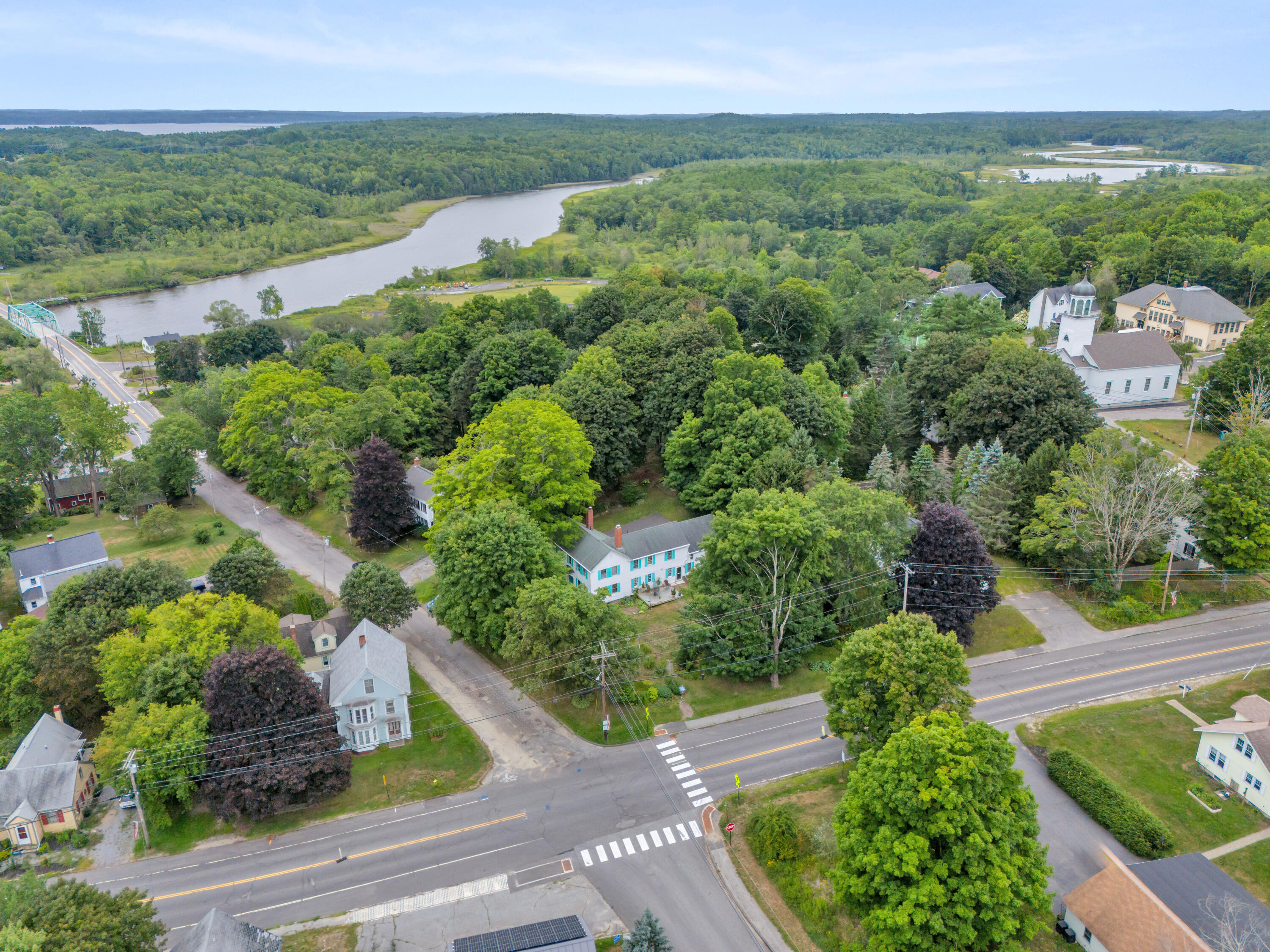 1 Back Hill Road Bowdoinham, ME 04008 - Photo 2 of 64 Aerial