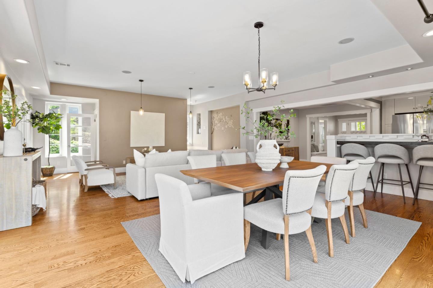 1426 Walnut Drive Campbell, CA 95008 - Photo 18 of 52 a view of a dining room with furniture window and wooden floor