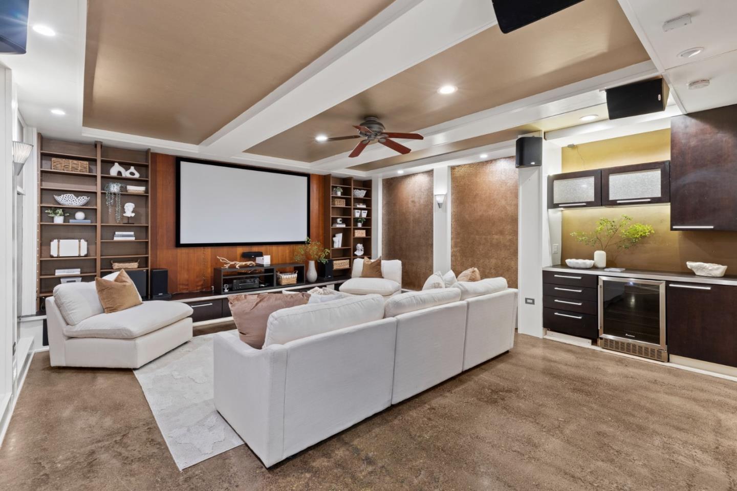 1426 Walnut Drive Campbell, CA 95008 - Photo 30 of 52 a living room with furniture and a flat screen tv
