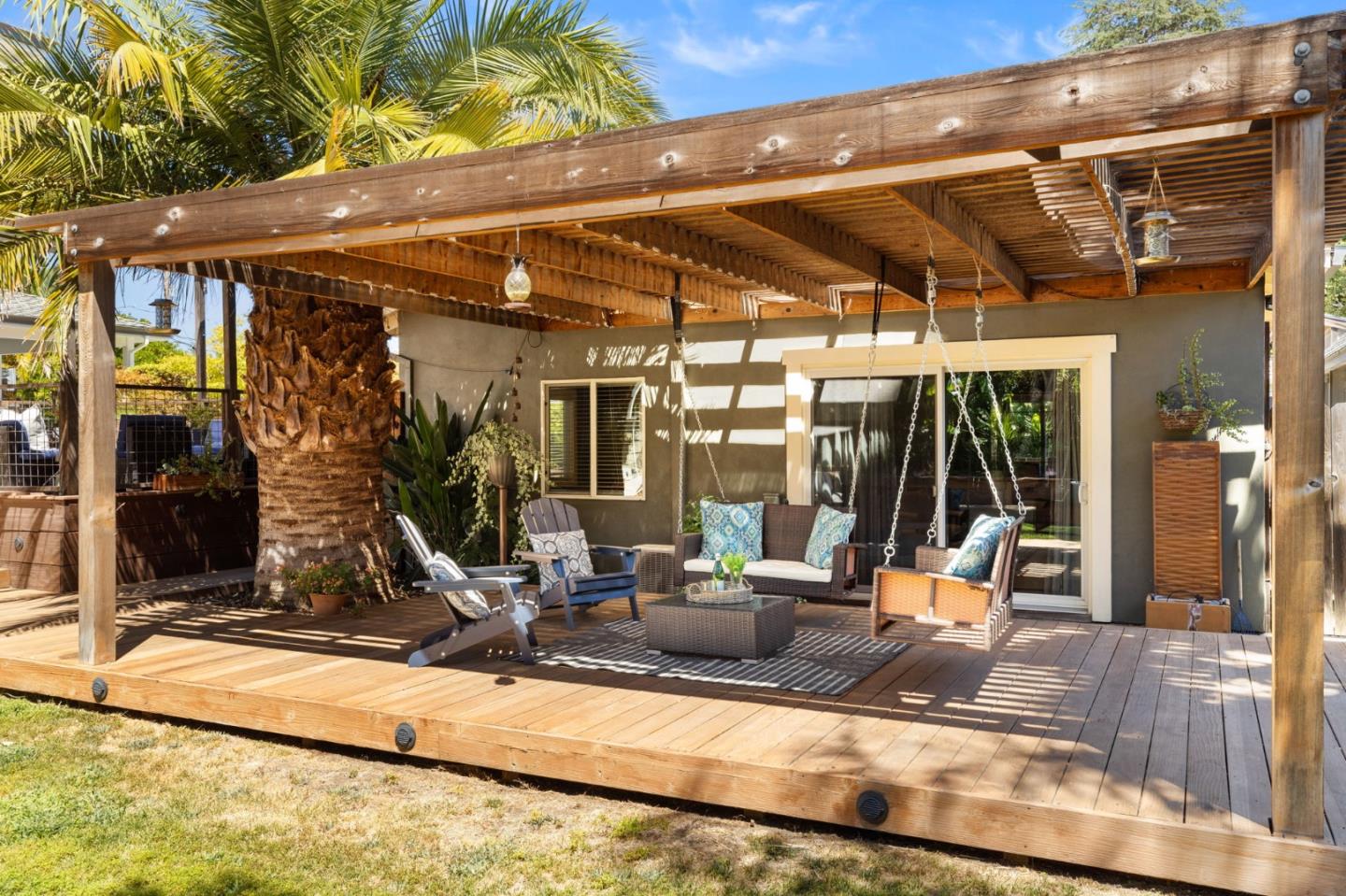 1426 Walnut Drive Campbell, CA 95008 - Photo 35 of 52 a view of a dinning table and chairs in patio