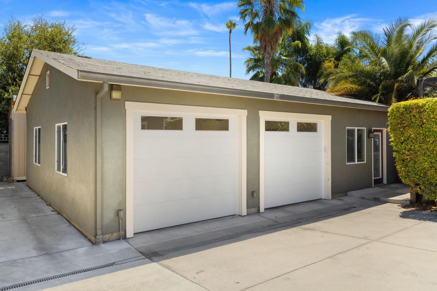 1426 Walnut Drive Campbell, CA 95008 - Photo 38 of 52 a view of backyard with outdoor seating and garage