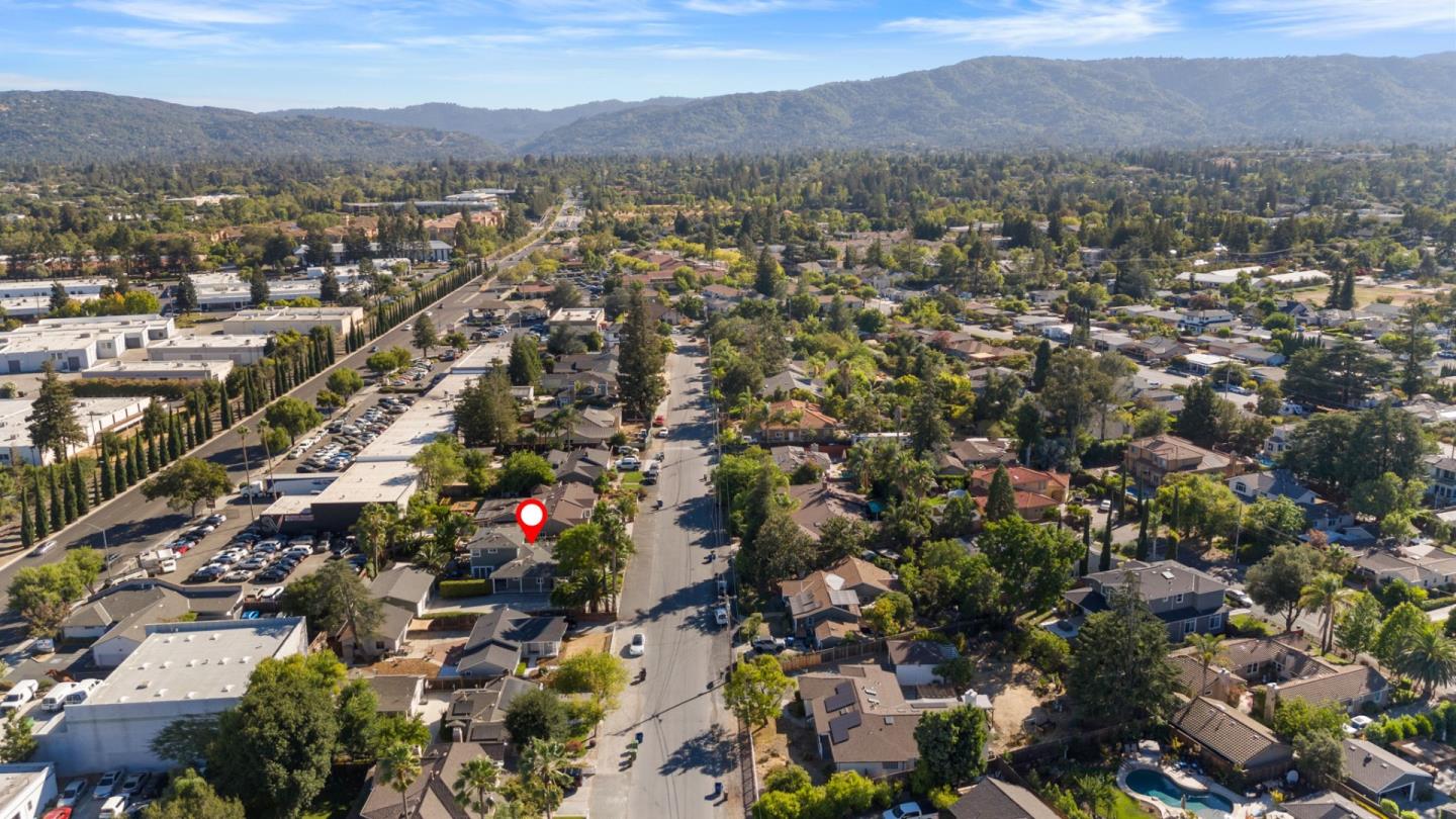 1426 Walnut Drive Campbell, CA 95008 - Photo 43 of 52 an aerial view of city and mountain