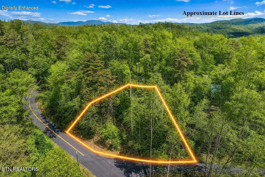 Drone Photo with approximate lines