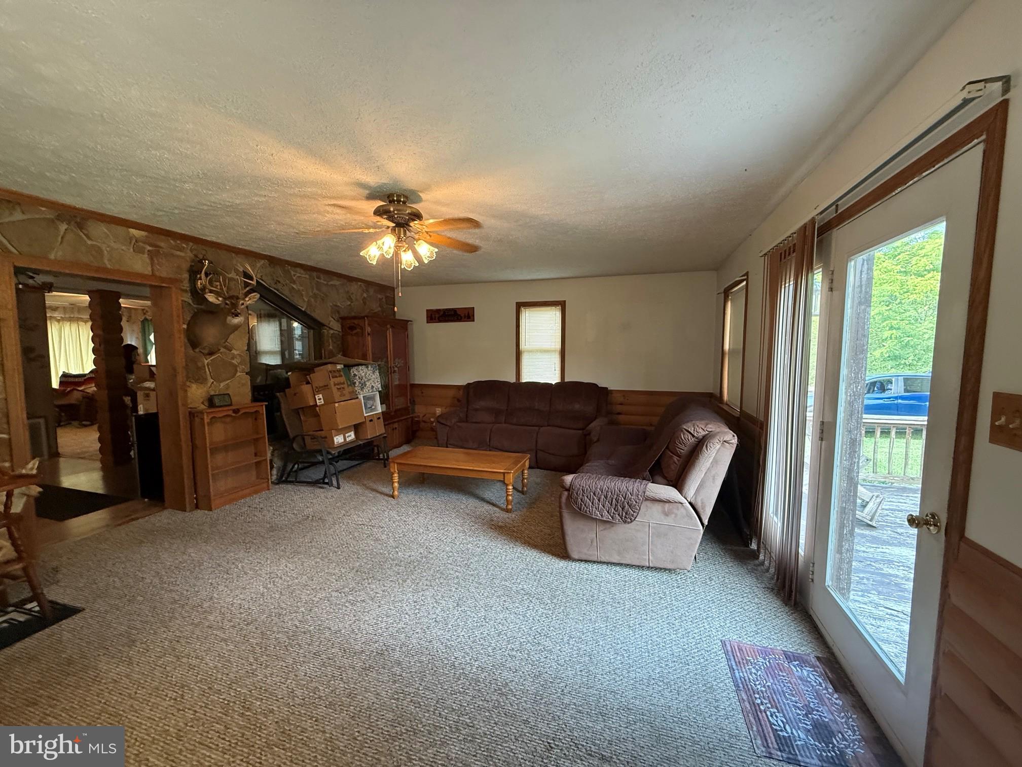 1492 Dice Warner Road Circleville, WV 26804 - Photo 11 of 36 Cozy living space with natural light.