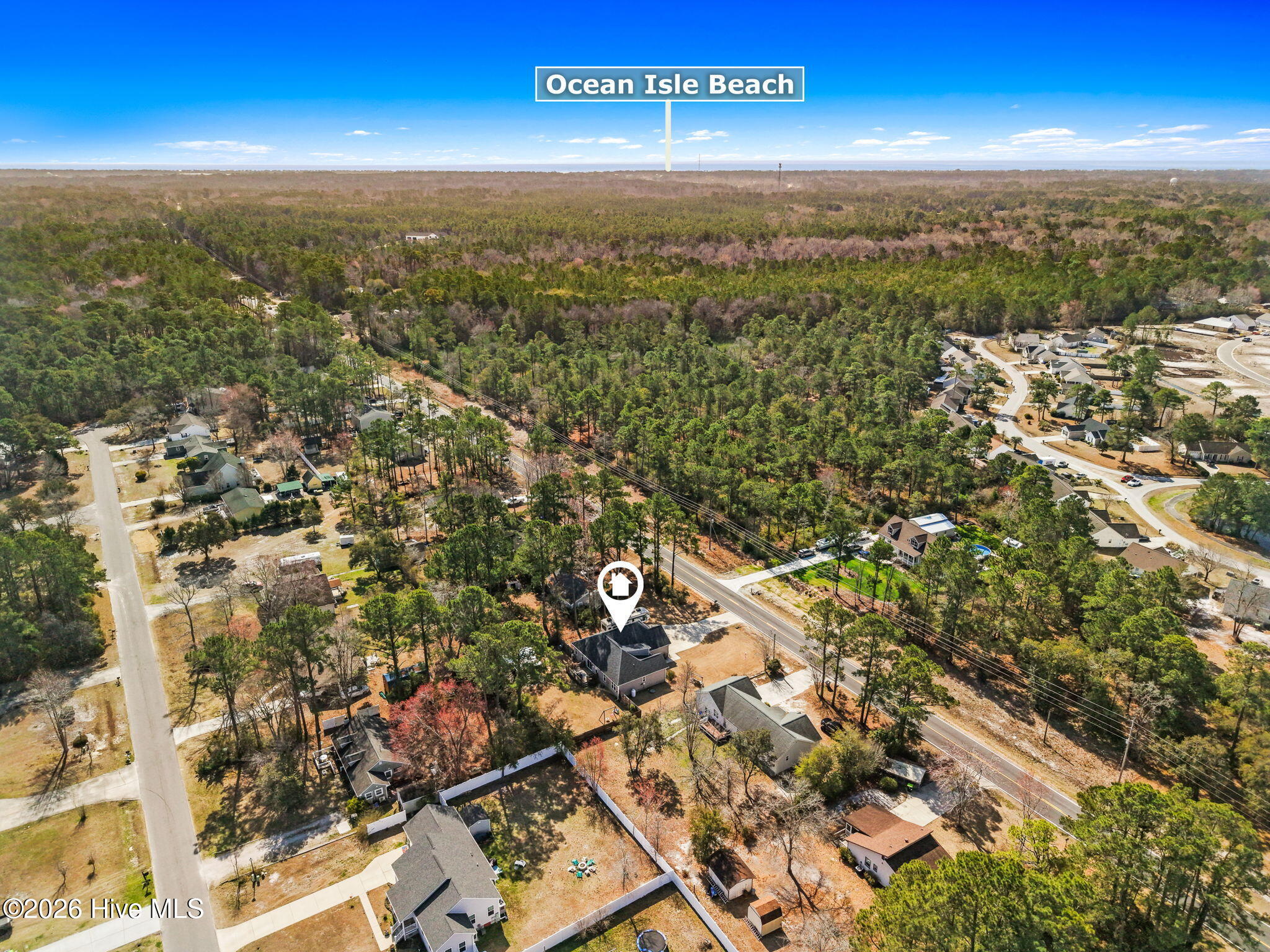 830 Village Point Road Southwest Shallotte, NC 28470 - Photo 49 of 52 Location Aerial