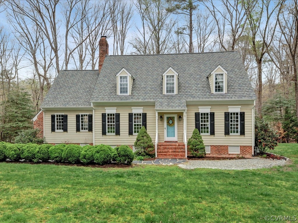 front view of house with a yard