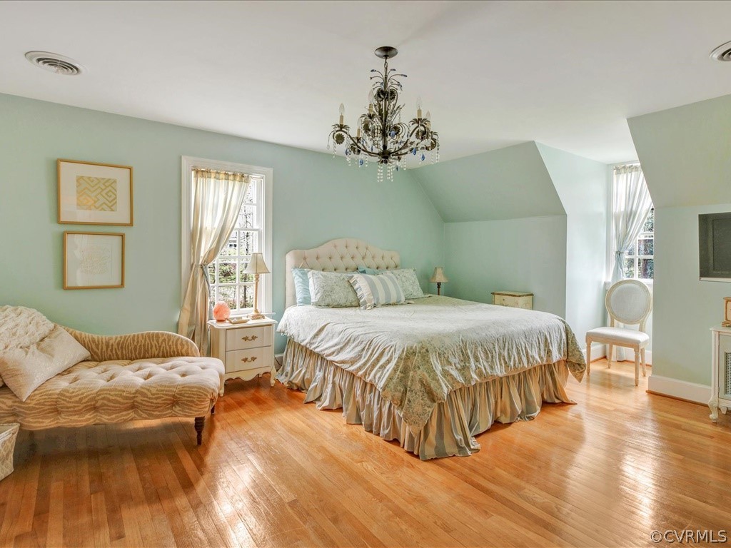 2100 Ramsgate Square Chesterfield, VA 23236 - Photo 24 of 36 a bedroom with a bed wooden floor and window