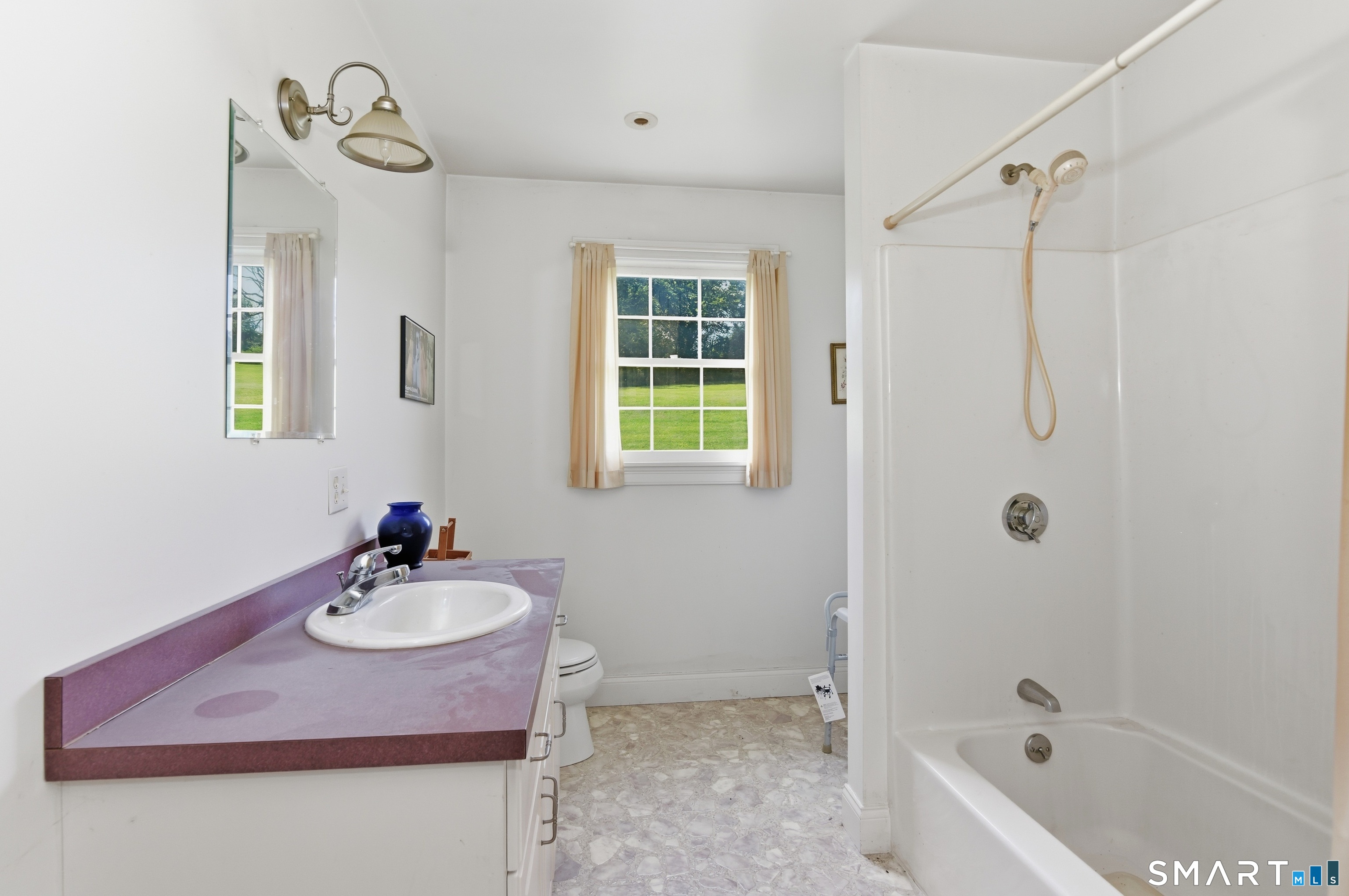 511 Perrin Road Woodstock, CT 06281 - Photo 27 of 40 Full bath on the upper level offers a tub shower.