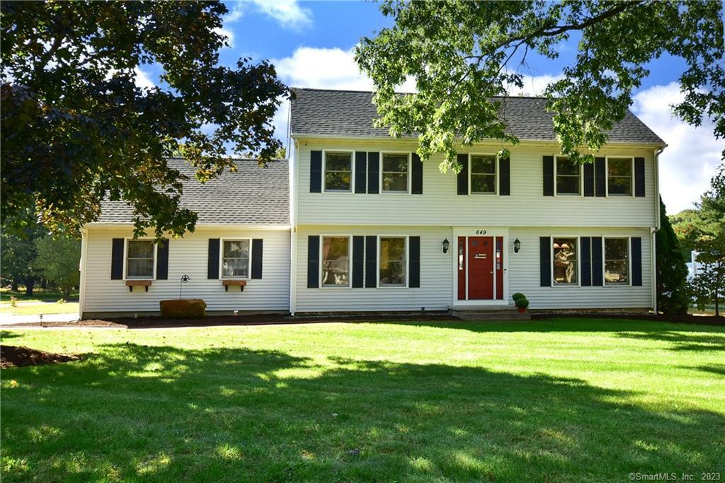 649 Rainbow Road Windsor, CT 06095 - Photo 1 of 1 a view of a house with a yard