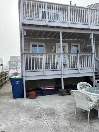 a view of a house with roof deck