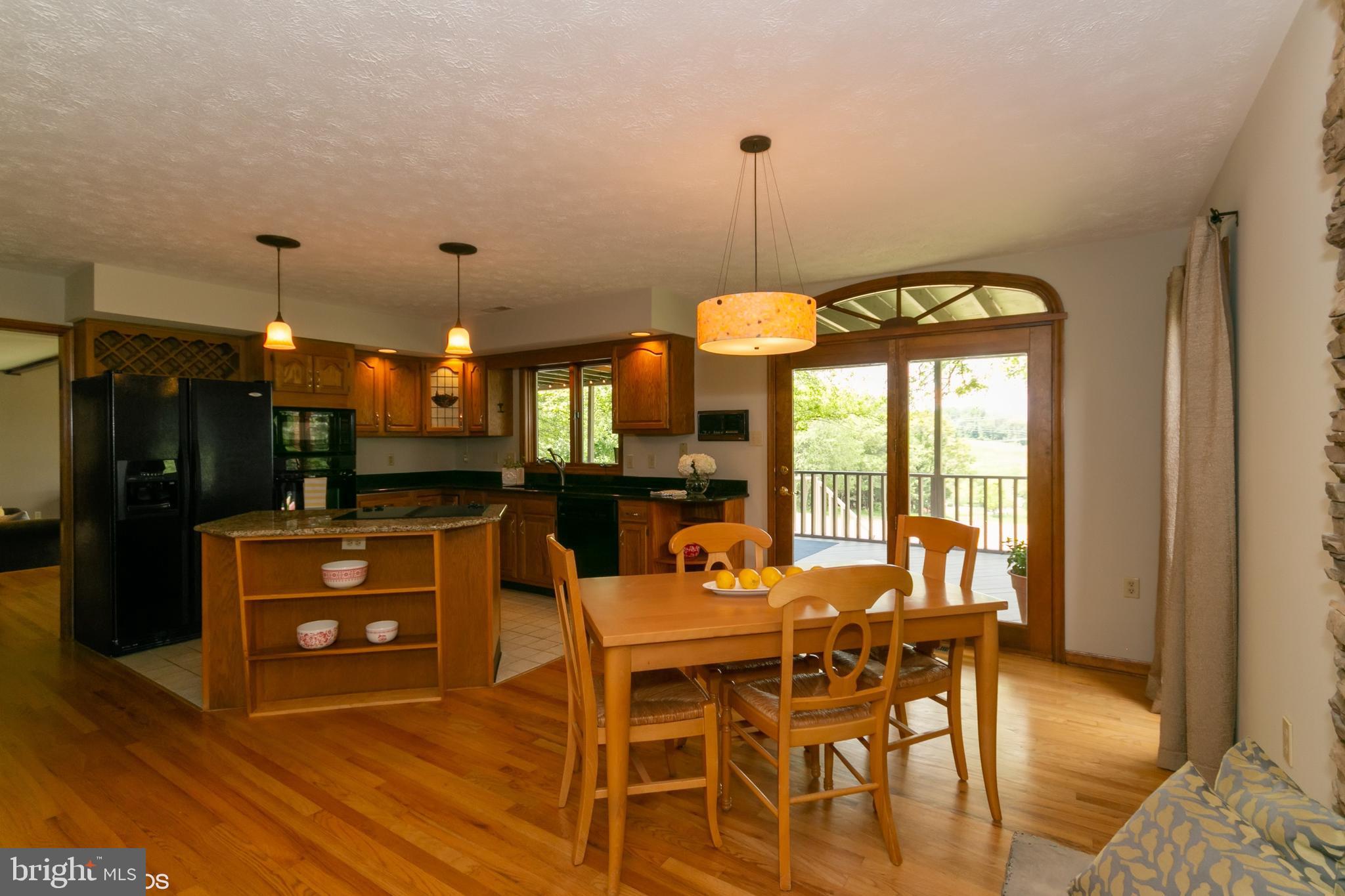 7110 Masters Road New Market, MD 21774 - Photo 11 of 29 Eat in kitchen granite, fireplace, hardwood floors