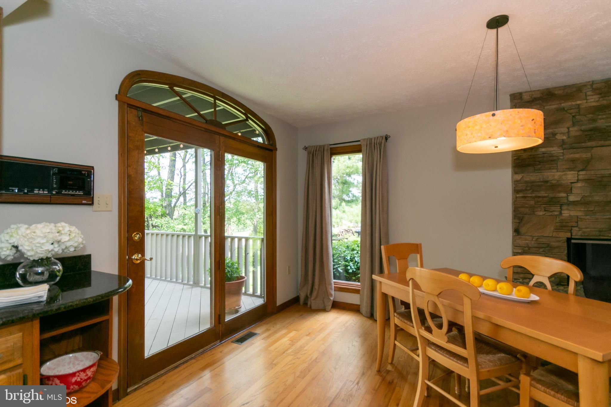 7110 Masters Road New Market, MD 21774 - Photo 13 of 29 Lovely door leading to covered deck with view