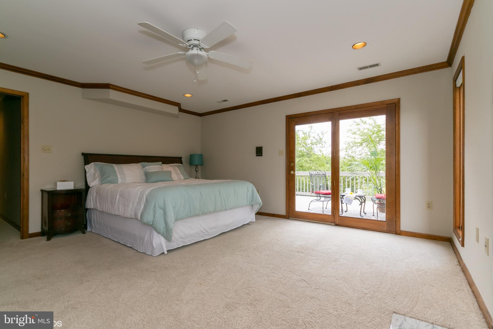 7110 Masters Road New Market, MD 21774 - Photo 20 of 29 Master bedroom retreat..door leads to private deck