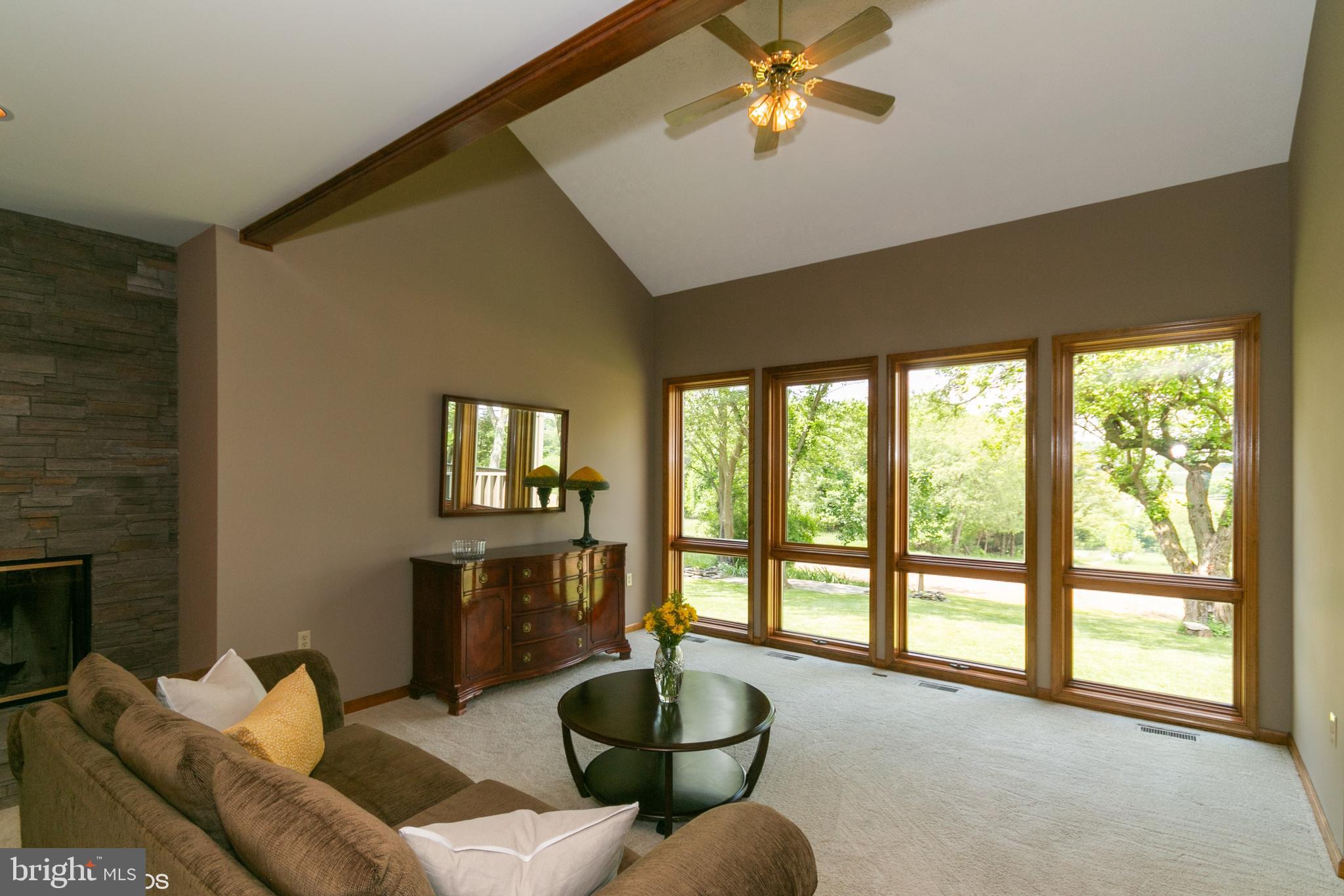 7110 Masters Road New Market, MD 21774 - Photo 6 of 29 Cathedral ceiling living room with gorgeous view