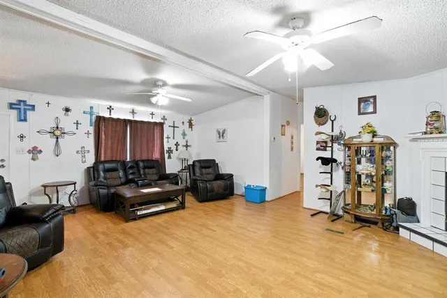 a room with furniture and window