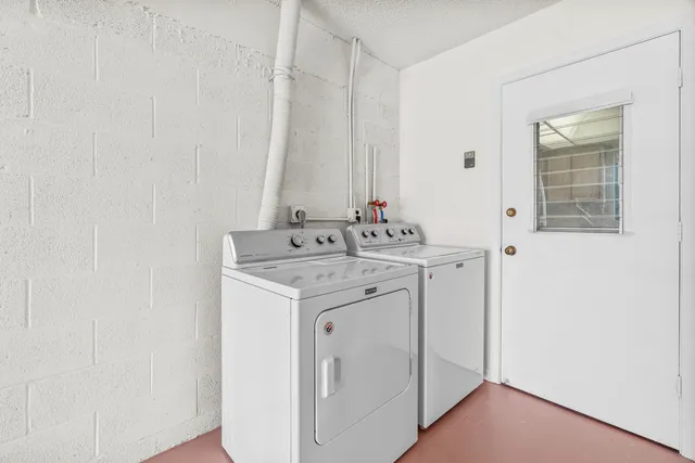 a view of a storage & utility room