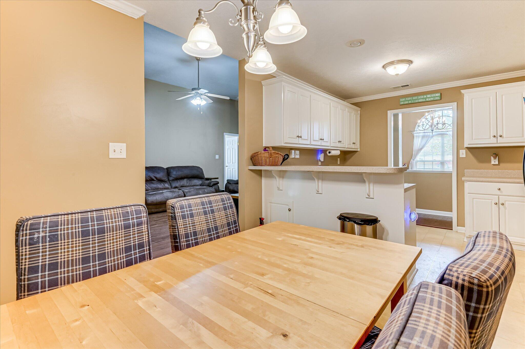 649 Butler Springs Circle Grovetown, GA 30813 - Photo 15 of 51 Breakfast area with view of kitchen and greatroom