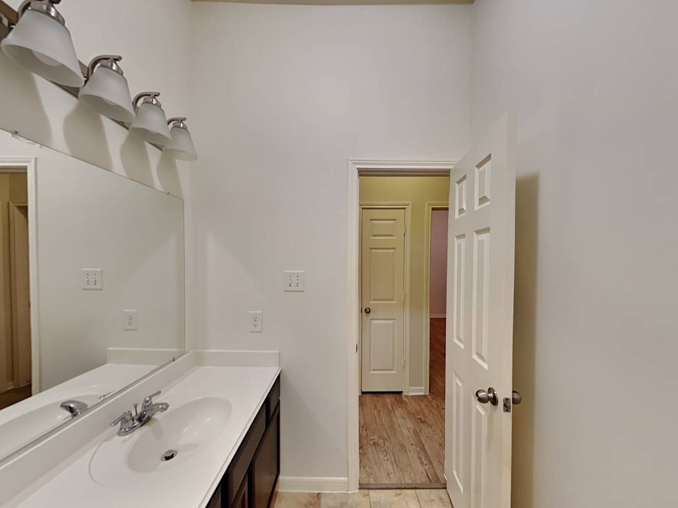 30619 Ginger Trace Drive Spring, TX 77386 - Photo 15 of 16 a bathroom with a tub sink vanity granite and shower