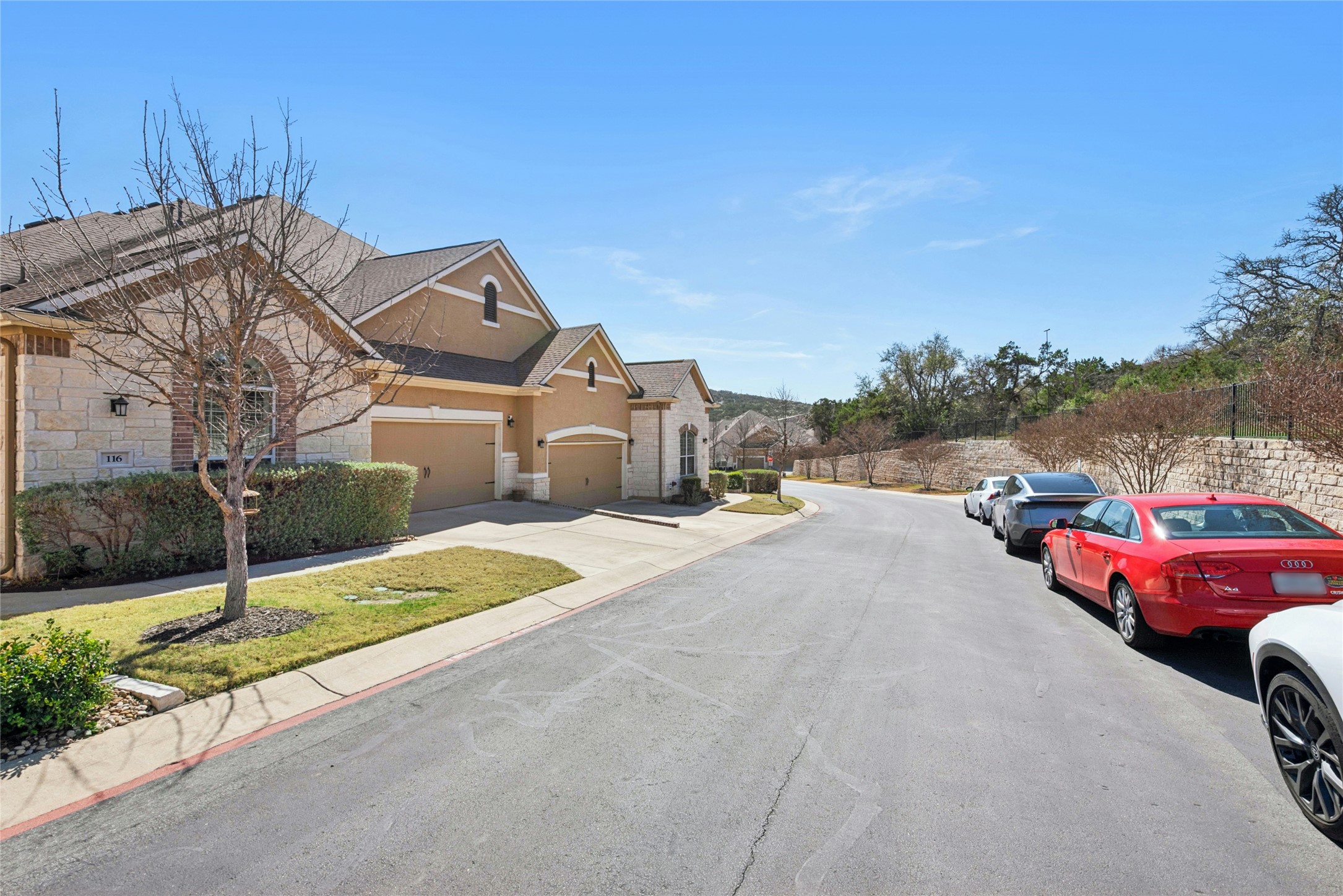 116 Evolutions Path Lakeway, TX 78738 - Photo 5 of 34 View of asphalt road with sidewalks