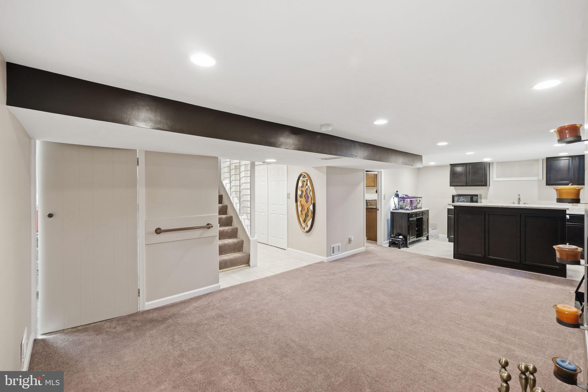 10713 Gregory Street Silver Spring, MD 20901 - Photo 24 of 38 Carpeted for fun times on Finished lower level