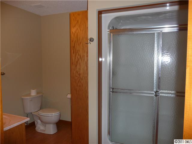 4519 Wolf Pond Road Monroe, NC 28112 - Photo 8 of 16 a bathroom with a toilet and a shower