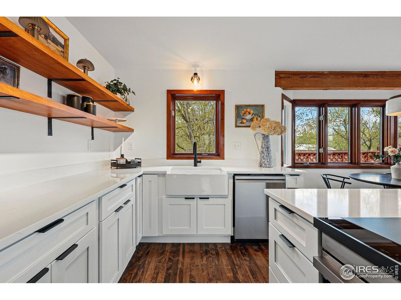 4731 Jay Road Boulder, CO 80301 - Photo 21 of 50 a kitchen with a sink cabinets and window