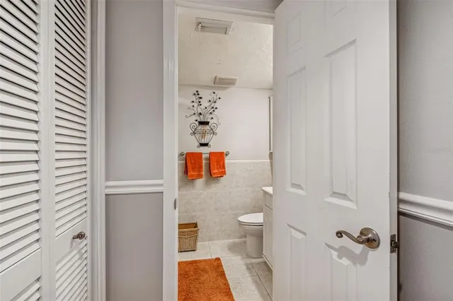 a view of a terrace with a lake