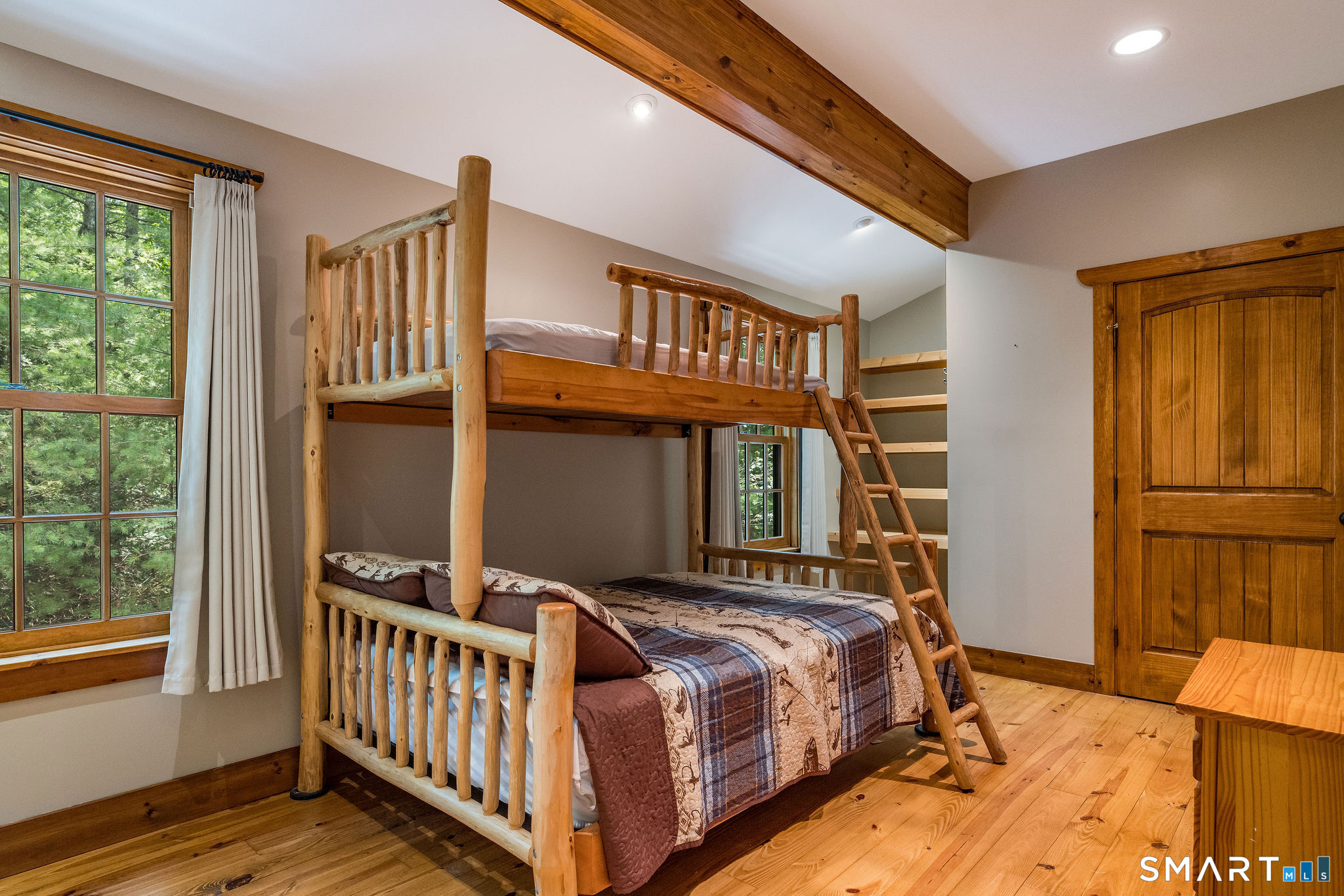 174 North Shore Road Voluntown, CT 06384 - Photo 34 of 39 one of 3 bedrooms with bunk beds in the Activity Barn