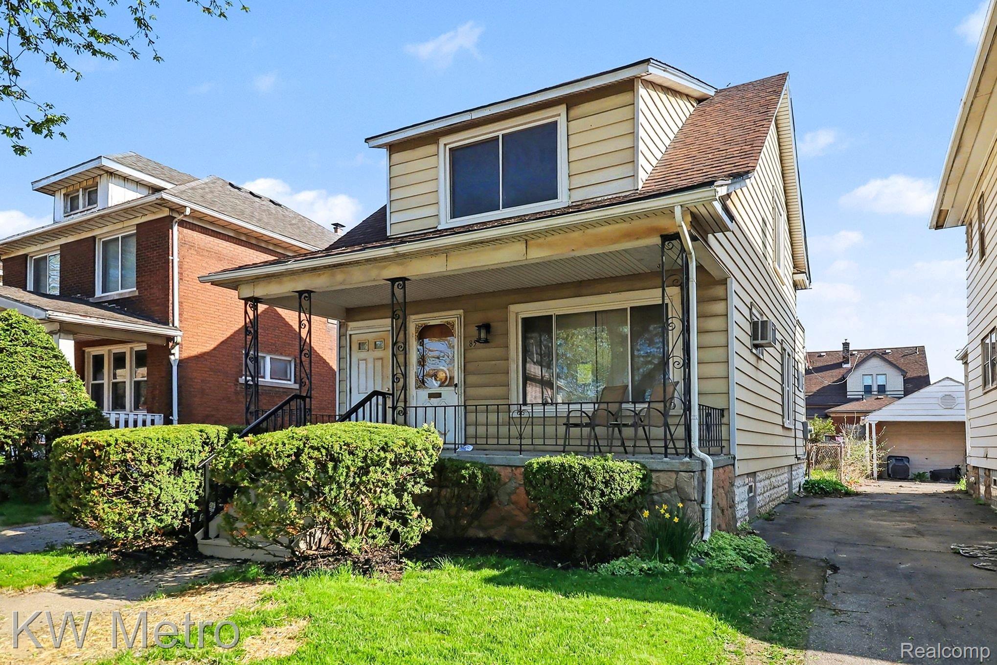 Bungalow-style house featuring covered porch