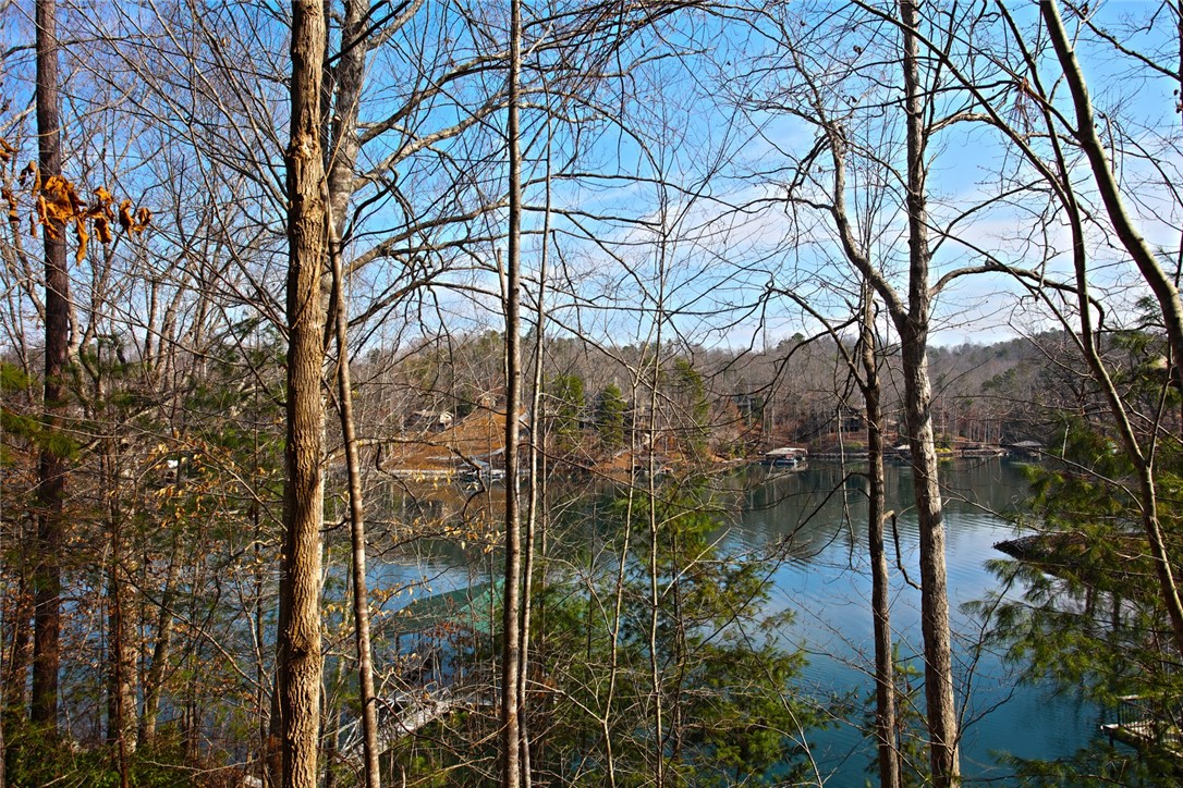 Lot 5 Royal Reserve Sunset, SC 29685 - Photo 37 of 50 This tranquil waterfront setting offers serene views of the lake through a canopy of trees.