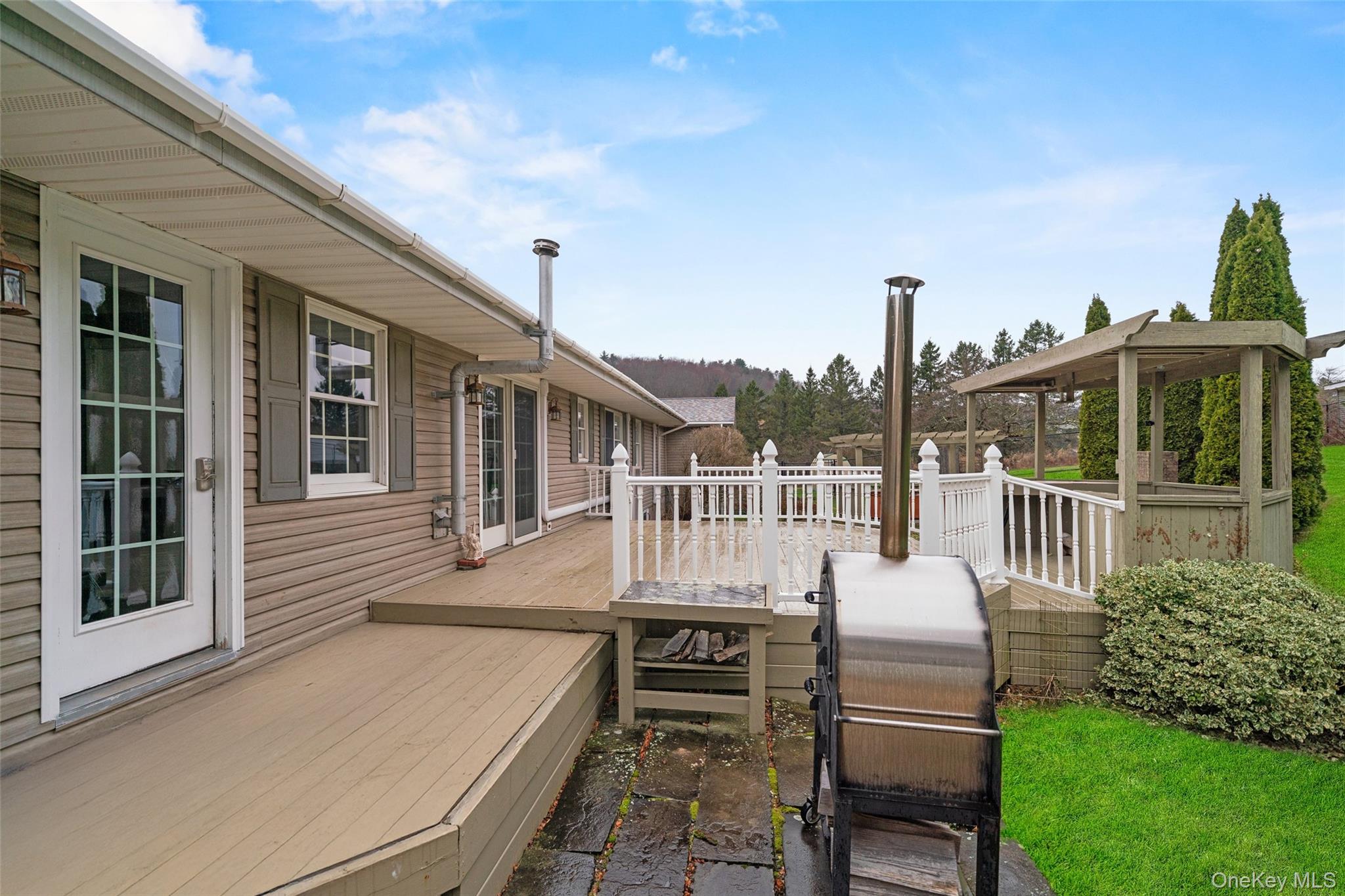 5 Hess Road Callicoon, NY 12723 - Photo 34 of 45 a view of a house with backyard and porch
