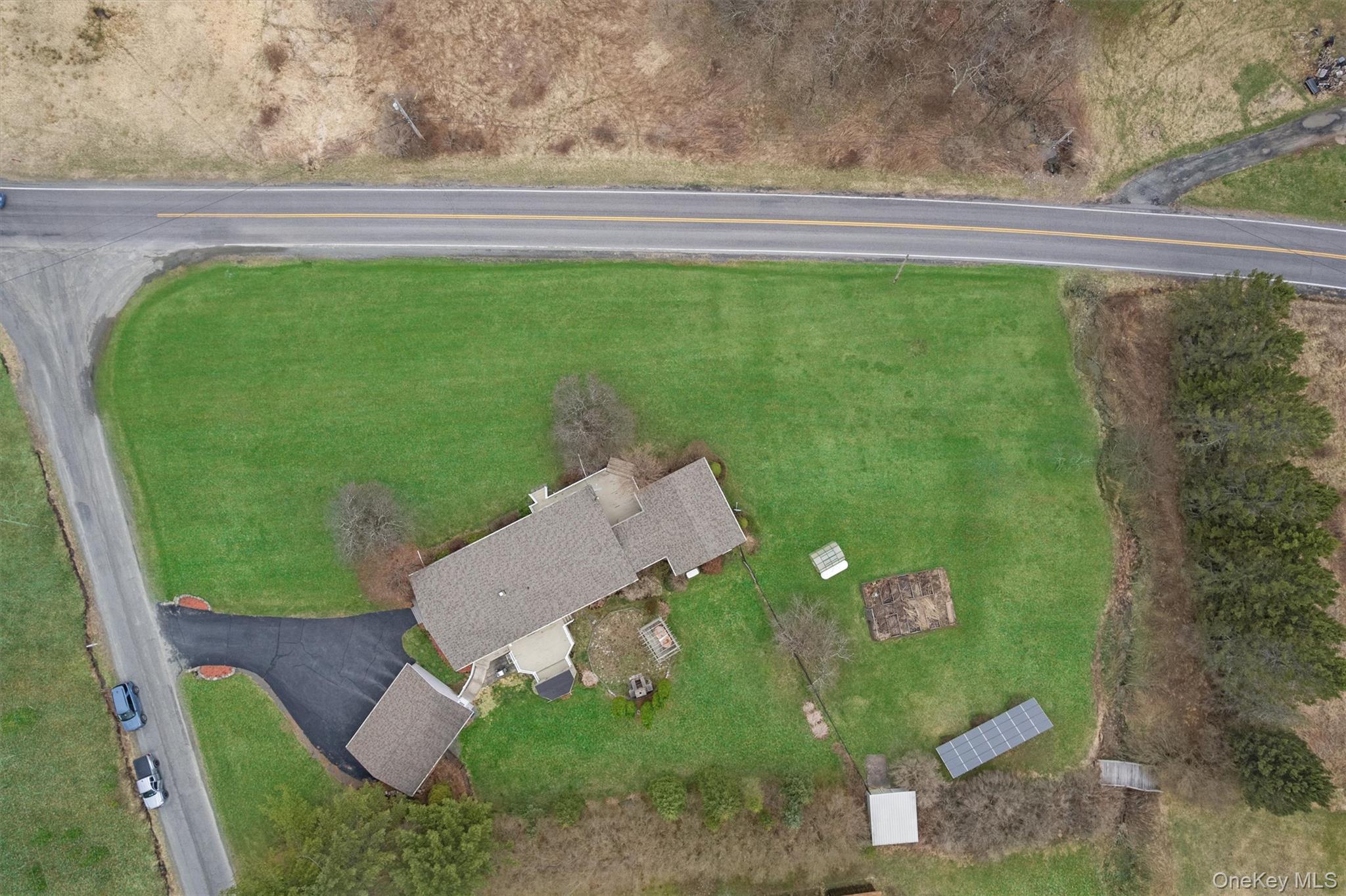 5 Hess Road Callicoon, NY 12723 - Photo 43 of 45 an aerial view of a house having yard