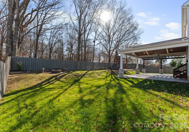 a view of swimming pool with garden