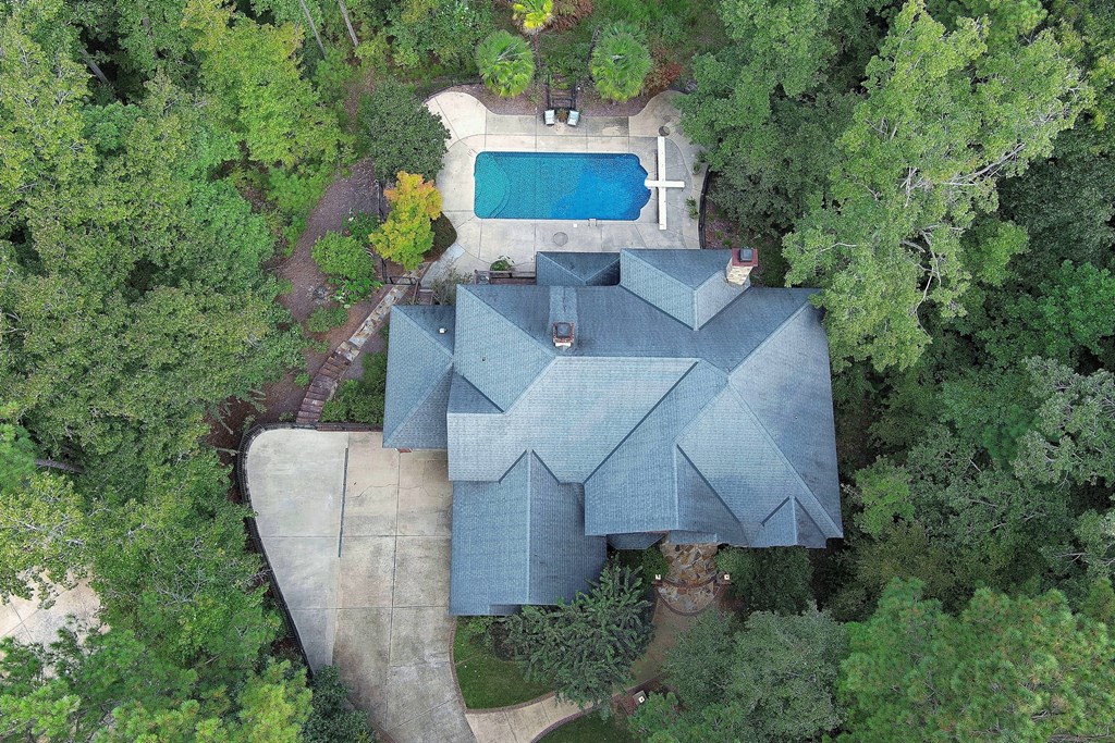 50 Grizzly Court Fortson, GA 31808 - Photo 57 of 59 an aerial view of a house with a yard