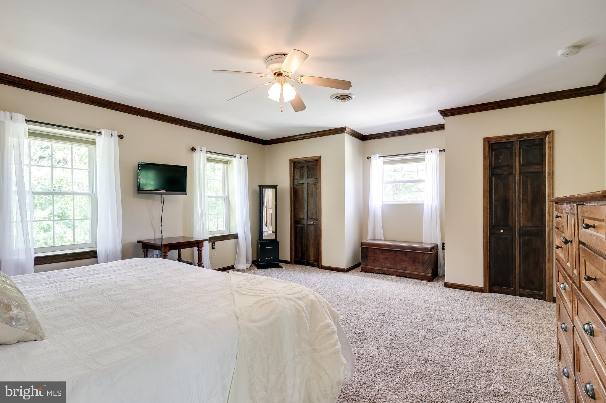 21613 Mt Lena Road Boonsboro, MD 21713 - Photo 27 of 39 Light filled master bedroom.