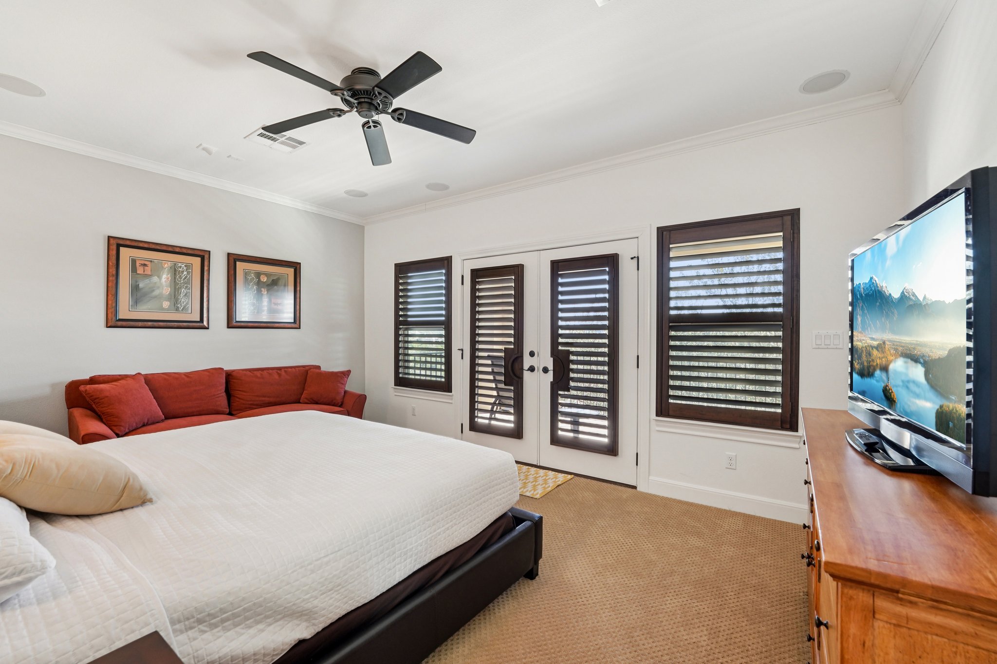 11613 Shadestone Terrace Austin, TX 78732 - Photo 21 of 34 Bedroom / also set up for a media room with sound system