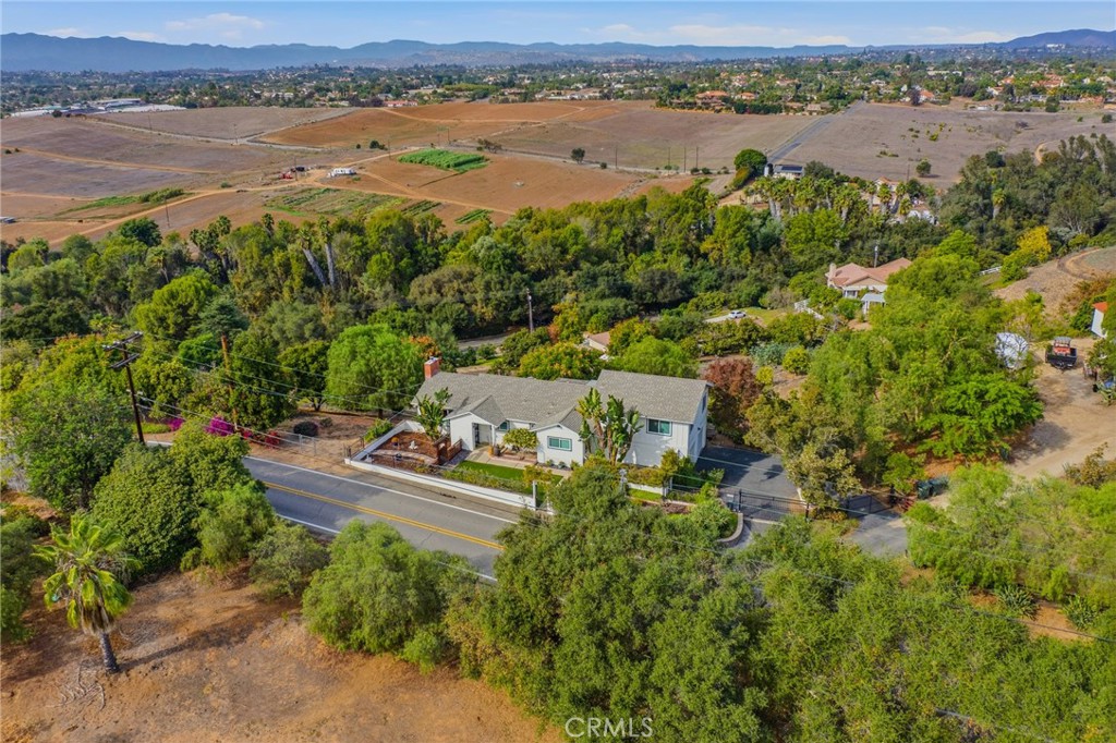 1864 Winterwarm Drive Fallbrook, CA 92028 - Photo 50 of 53 Aerial View-Rear of Home
