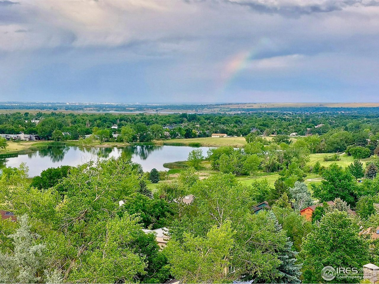 210 Cactus Court Boulder, CO 80304 - Photo 43 of 50 a view of a lake with houses in outdoor space