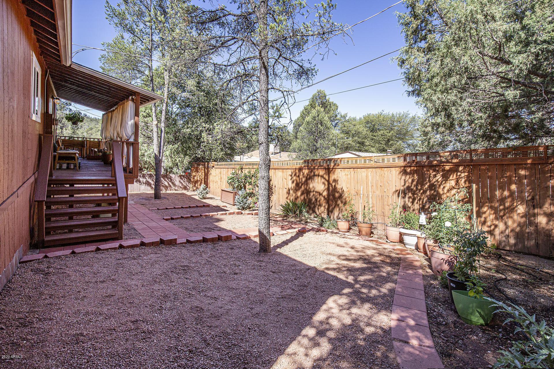 2002 North Rogers Circle Payson, AZ 85541 - Photo 20 of 30 Backyard