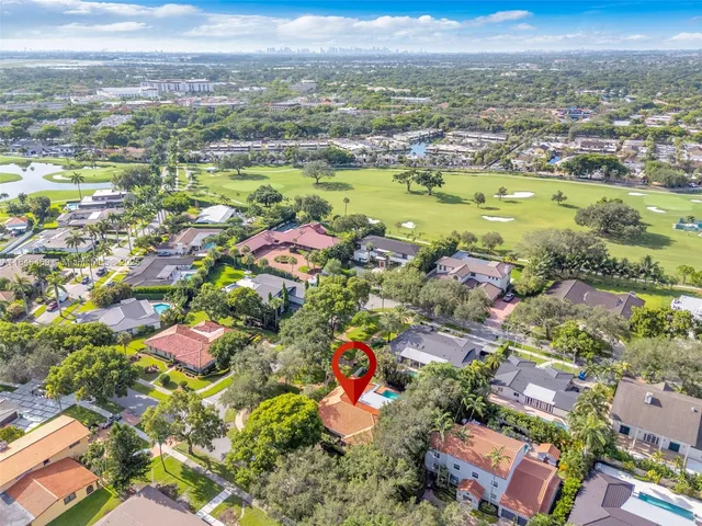 a view of city and mountain