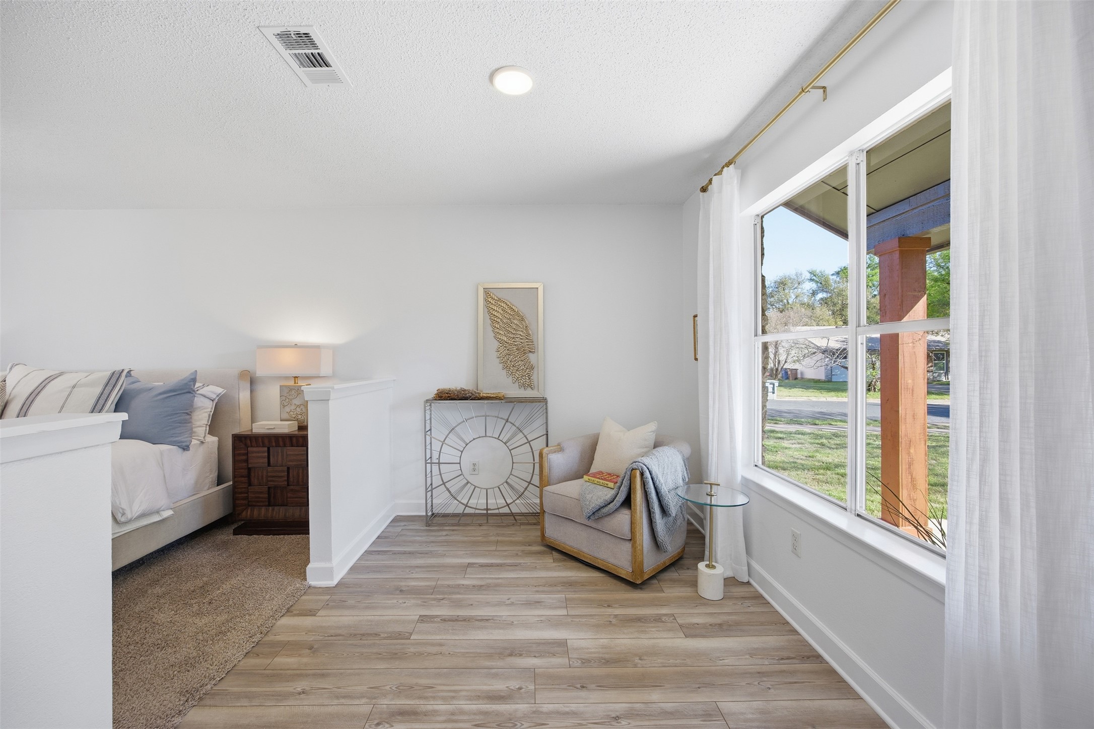 3200 Spaniel Drive Austin, TX 78759 - Photo 15 of 24 a spacious bedroom with a bed and a window