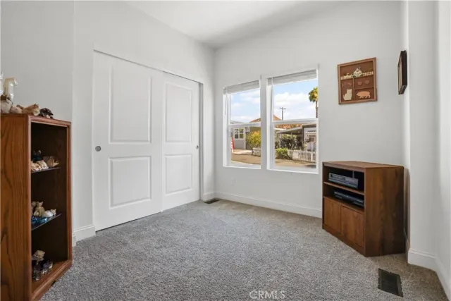 a view of a room with storage and utility