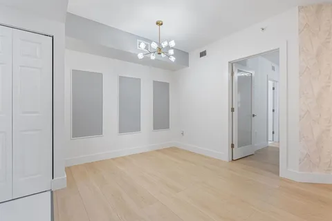 wooden floor in an empty room