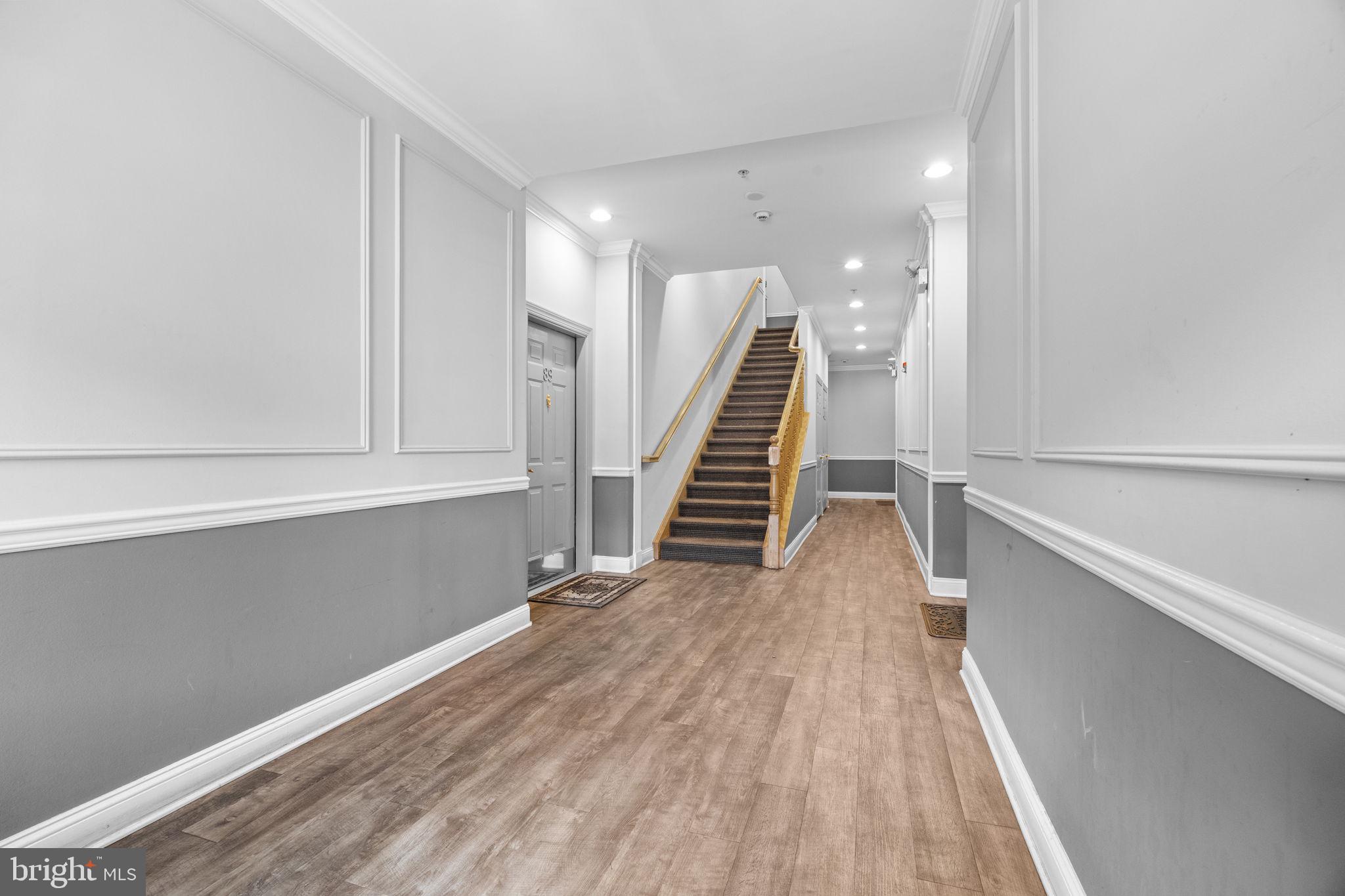 97 Kyle Way Ewing, NJ 08628 - Photo 25 of 33 a view of entryway with wooden floor