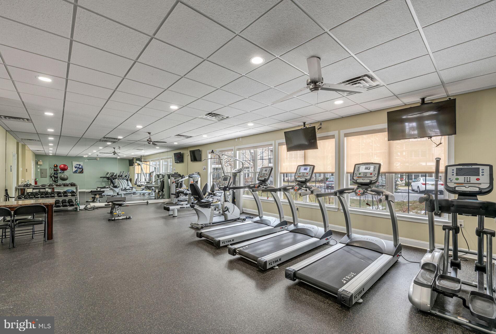 97 Kyle Way Ewing, NJ 08628 - Photo 28 of 33 a view of a room with gym equipment