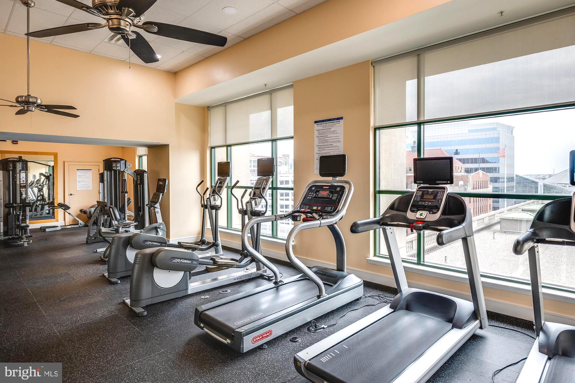 414 Water Street, Unit 2315 Baltimore, MD 21202 - Photo 21 of 31 Building features a gym