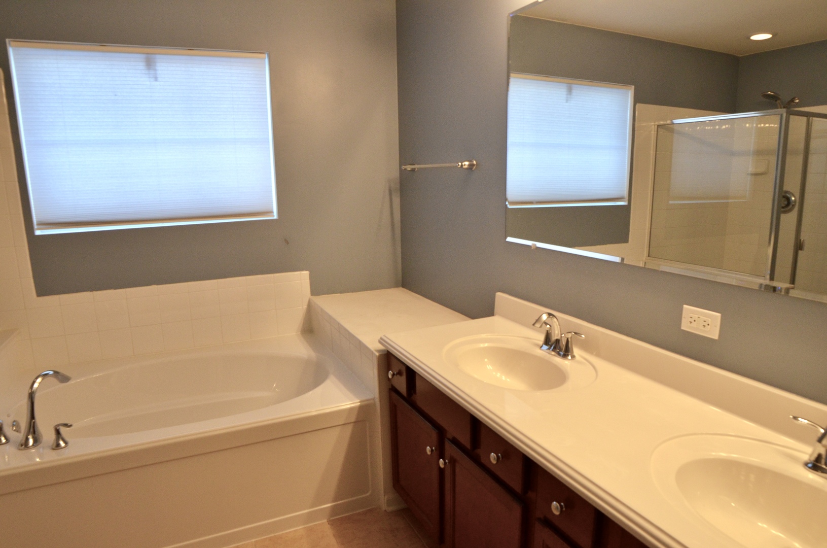 423 Azalea Street Elgin, IL 60124 - Photo 14 of 21 a bathroom with a tub sink and mirror