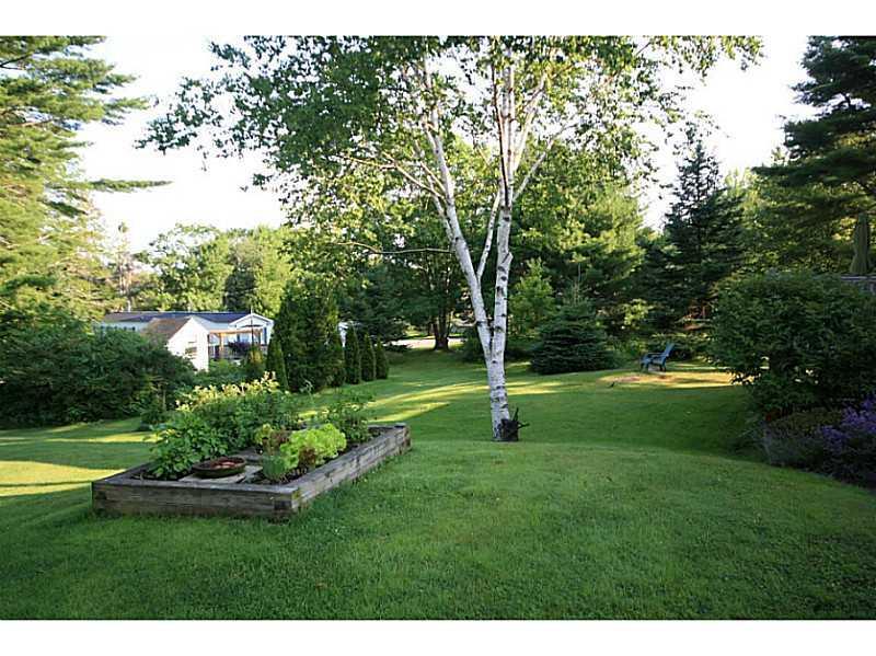 341 Ocean Point Road East Boothbay, ME 04544 - Photo 32 of 33 Yard/Garden. Raised bed garden and...